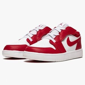 Jordan Kid's Shoes Nike 1 Low ALT Gym Red White